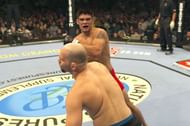 David Terrell knocked out Matt Lindland in his UFC debut